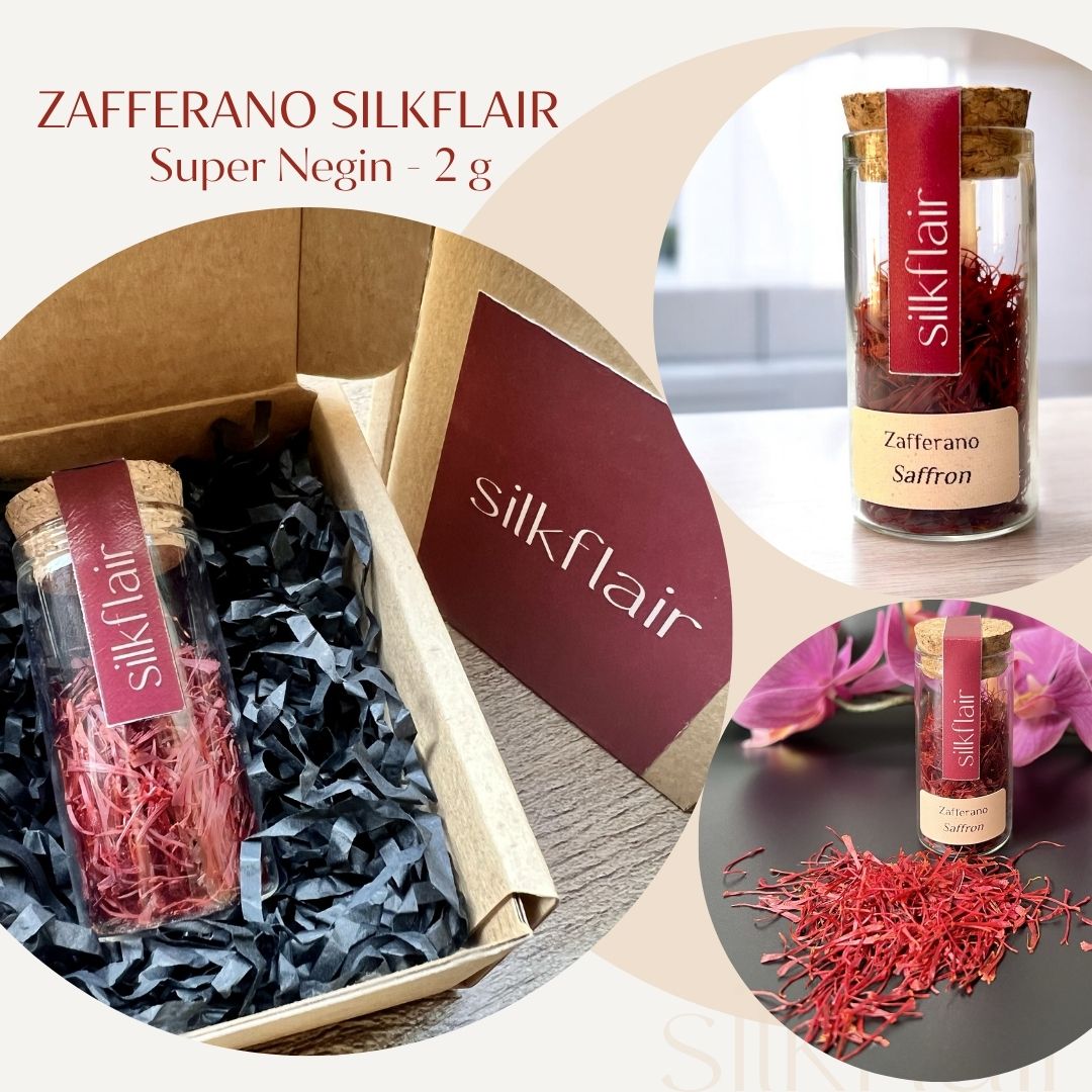 Zafferano Super Negin - Selezione Premium SilkFlair, 100% Puro