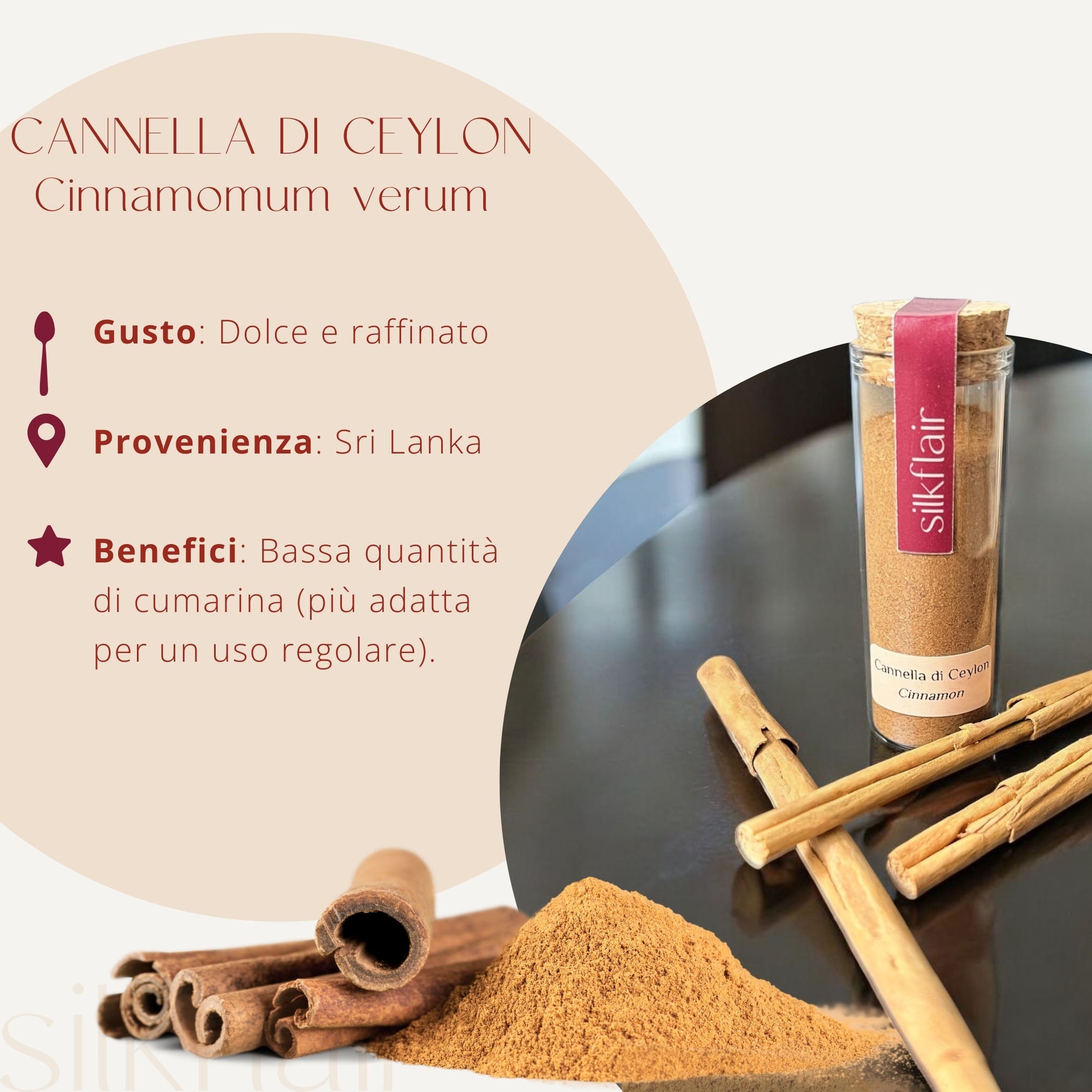 Cinnamon Taste - Set Cannella di Ceylon (Alba Grade) & Cassia