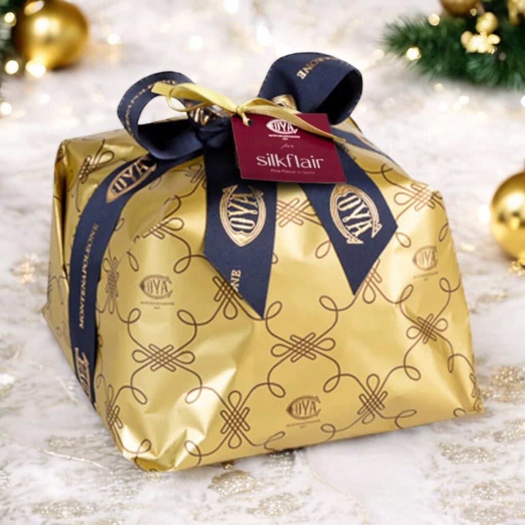 Panettone al cioccolato - Cova Montenapoleone per Silkflair