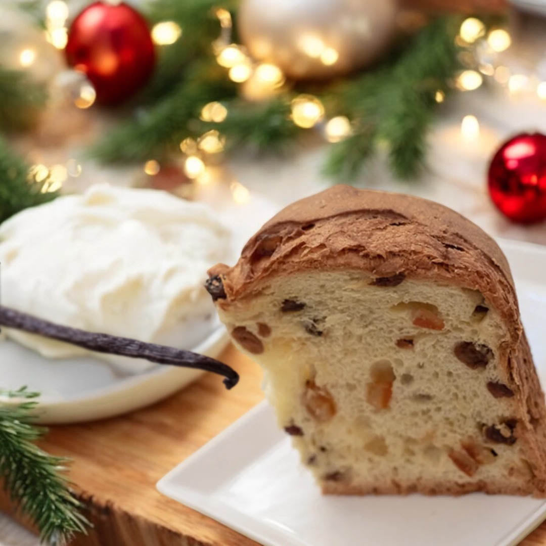 So This is Christmas – Panettone classico Cova Montenapoleone e vaniglia bourbon