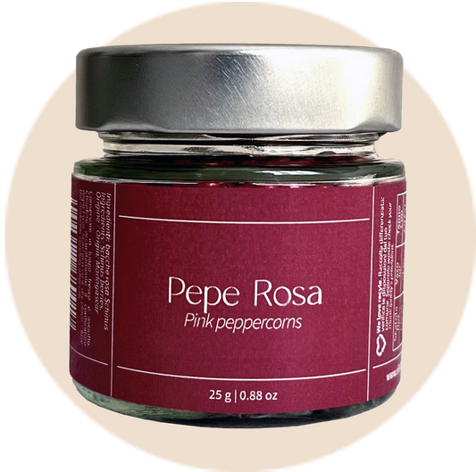 Pepe rosa (bacche rosa di Schinus)